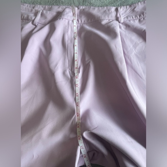 PRETTY LITTLE THING plus size lavender wide leg pants! - Picture 8 of 13